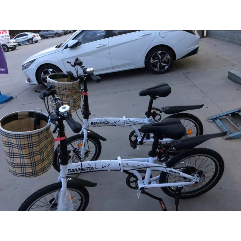 XE ĐẠP GẤP SANHEMA  BẢN THỂ THAO BÁNH   20 inh