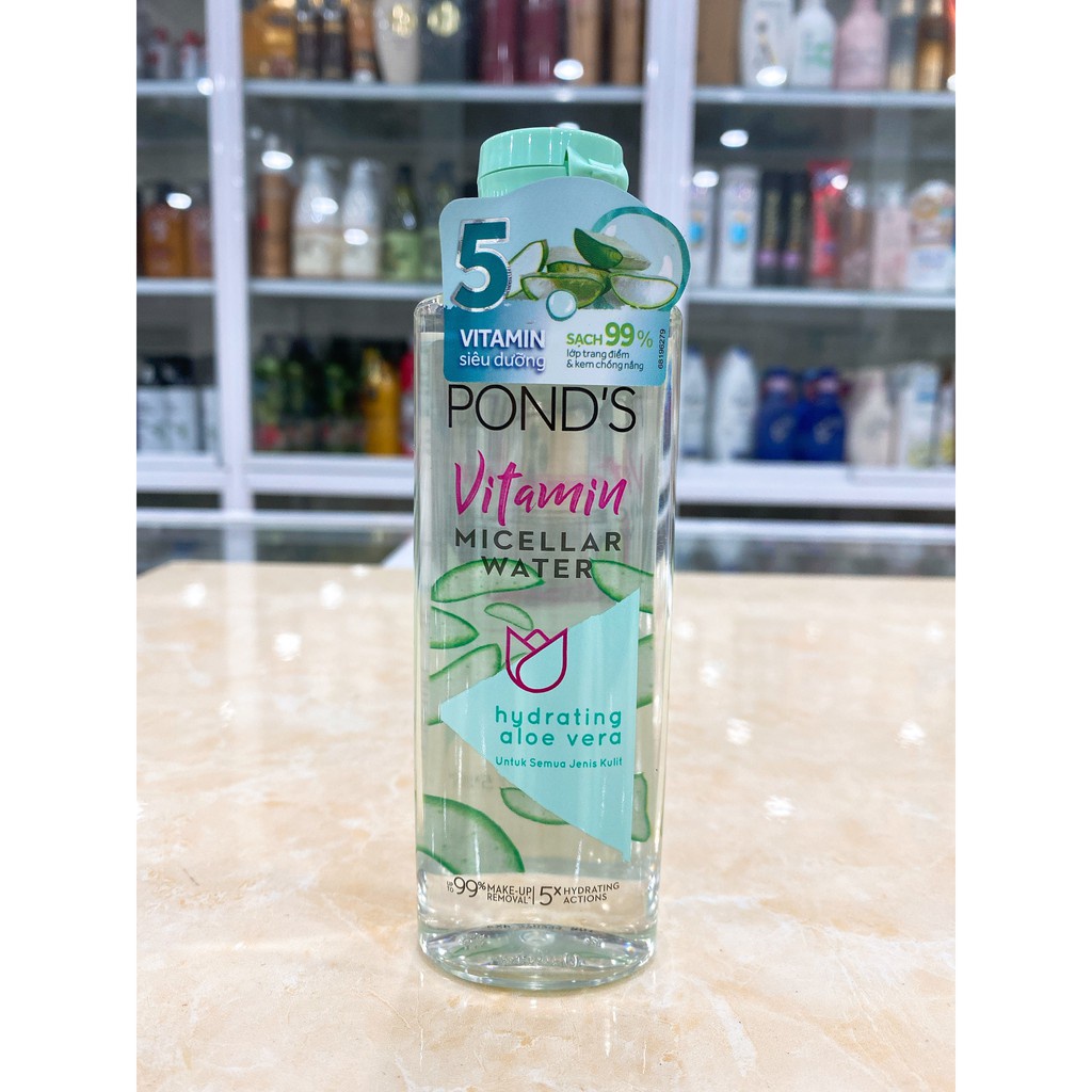 Nước tẩy trang làm sáng da Pond's White Beauty Micellar Water Vitamin 100ml-Tẩy trang pond