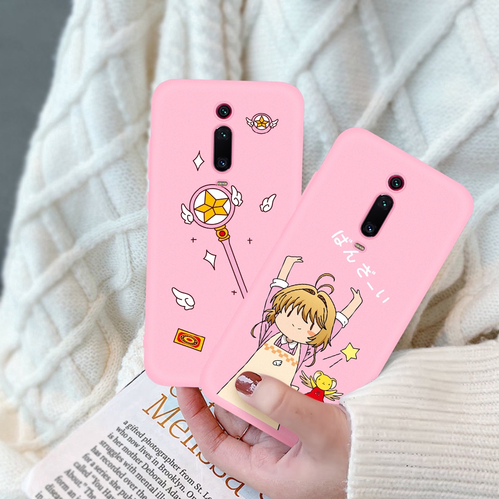 Moka Sakura Pattern TPU Phone Case for Xiaomi Redmi Note 5 6 7 8 Pro 6A 7A 7 K20 Pro Sweet Girls Painted Shell | BigBuy360 - bigbuy360.vn