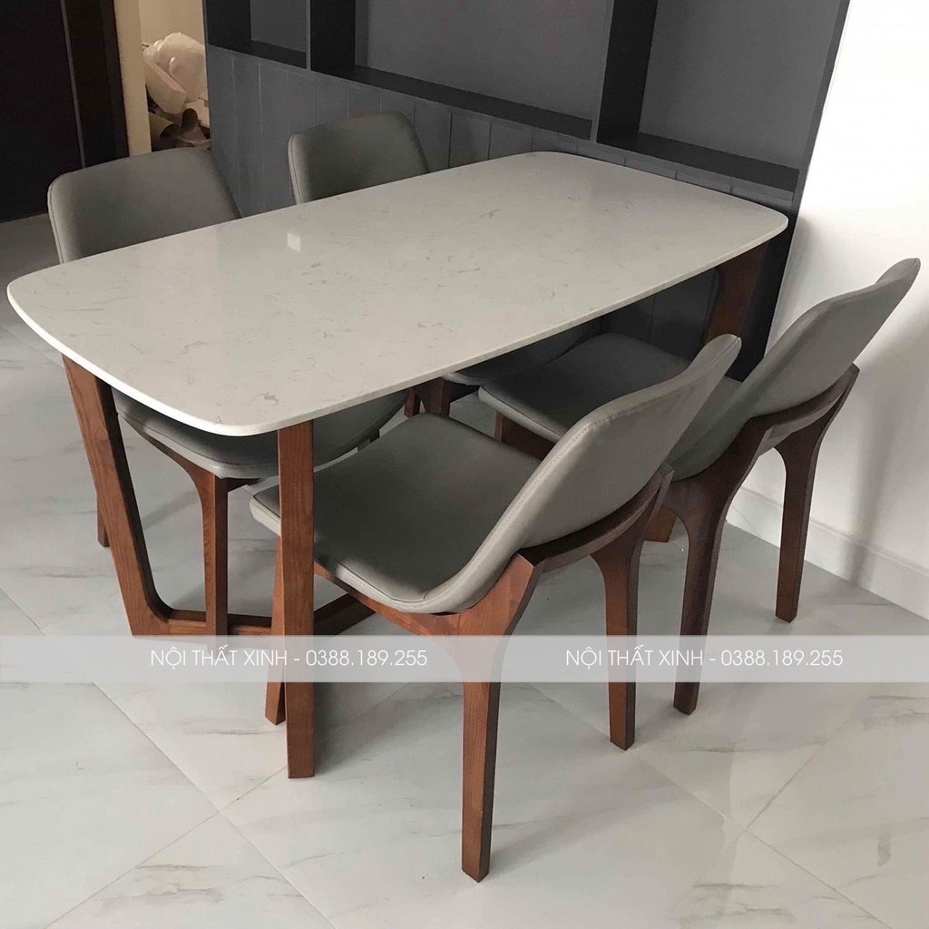 Bàn ăn CONCORDE mặt đá