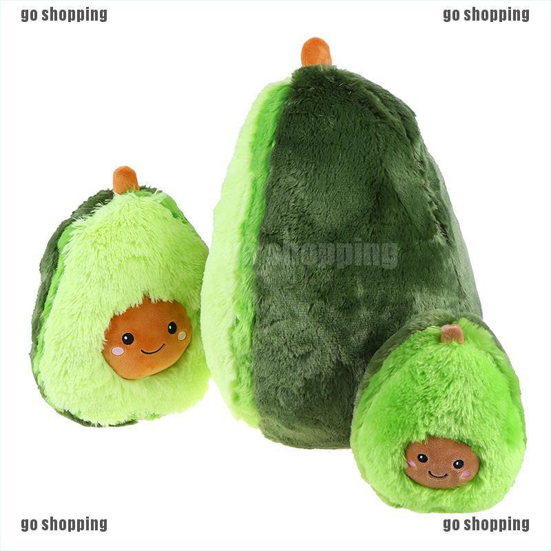 {go shopping}Soft Stuffed Animals Avocado Pillow Doll Plush Toys Xmas Birthday Gift
