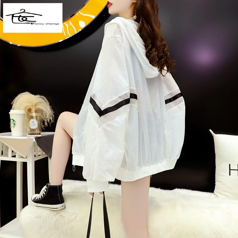 Áo Khoác Cardigan Chống Nắng Dáng Rộng 2022 Phong Cách Phương Tây Thời Trang Mùa Hè Mới Cho Nữ