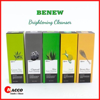 Sữa rửa mặt Sáng Da Benew Hàn Quốc 100ml - Benew Brightening Cleanser