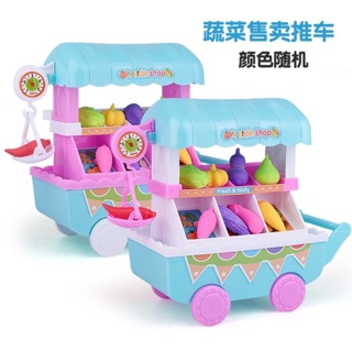 Bộ xe đẩy siêu thị có đèn nhạc