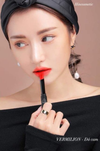 NEW 2018] Son Thỏi Lì Mịn Như Nhung 3CE Slim Velvet Lip Color