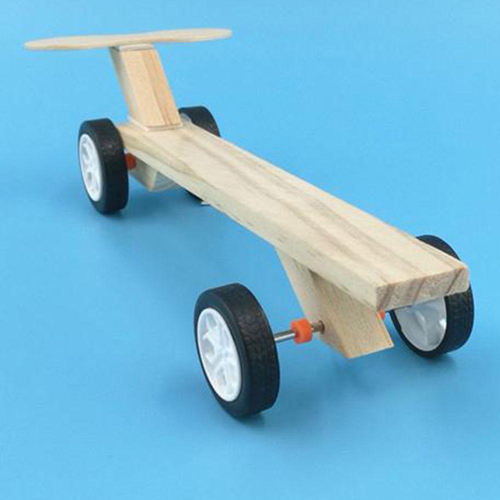 Máy Bay Điện Tử Bằng Gỗ Làm Thủ Công Thí Nghiệm Khoa Học Cho Bé