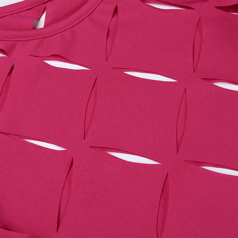 Áo Croptop Tay Ngắn Màu Sắc Thanh Lịch Cho Phái Nữ