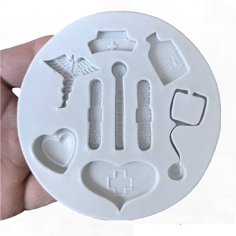 Khuôn Silicone Tạo Hình Làm Bánh Kẹo Socola
