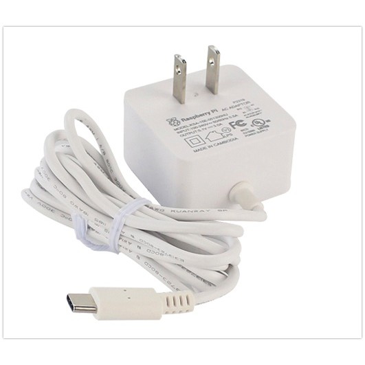 Nguồn chính hãng cho máy tính Raspberry Pi 4 (5.1V 3A Output) | BigBuy360 - bigbuy360.vn