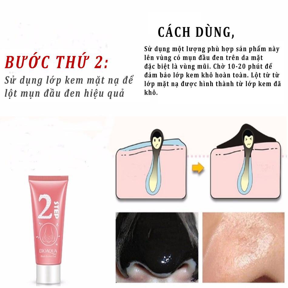 Combo 3 chai 3 bước giảm mụn đầu đen BIOAQUA [CHÍNH HÃNG] | BigBuy360 - bigbuy360.vn