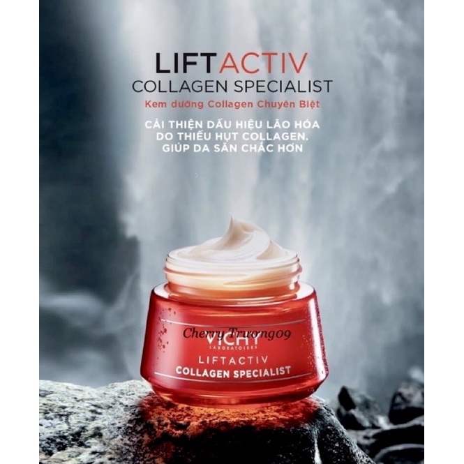 Kem Dưỡng Vichy Collagen Chống Lão Hoá, Da Đều Màu Ngày/Đêm