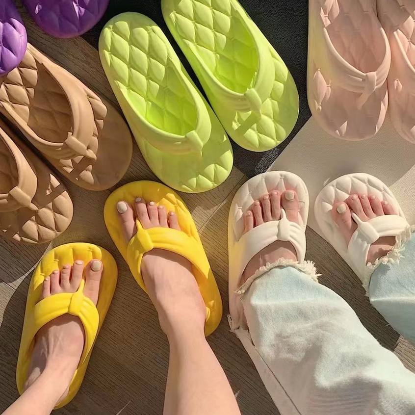 Dép Xỏ Ngón EVA Đế Dày Mềm Mại Thân Thiện Với Môi Trường Thời Trang Đi Biển Mùa Hè