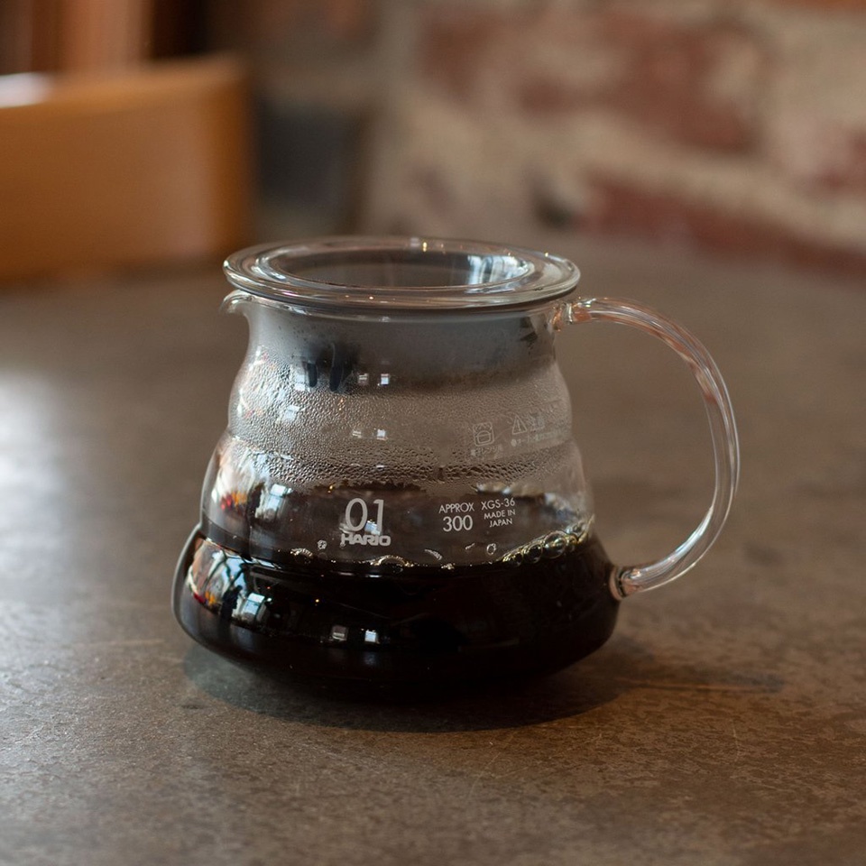 Bình server thủy tinh đựng cà phê Hario | Dung tích 360ml & 600ml