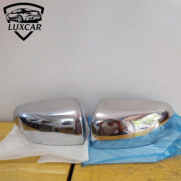 Ốp gương chiếu hậu MAZDA BT50 mạ Crom cao cấp LUXCAR