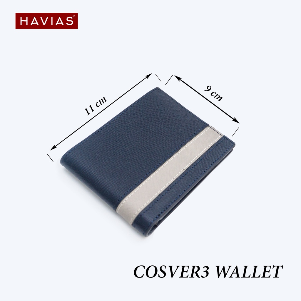 Ví Cosver3 Handcrafted Wallet HAVIAS Đen