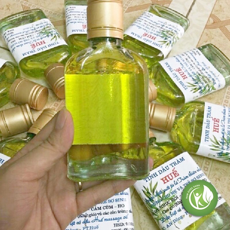 Tinh dầu tràm huế chai dẹt 100ml