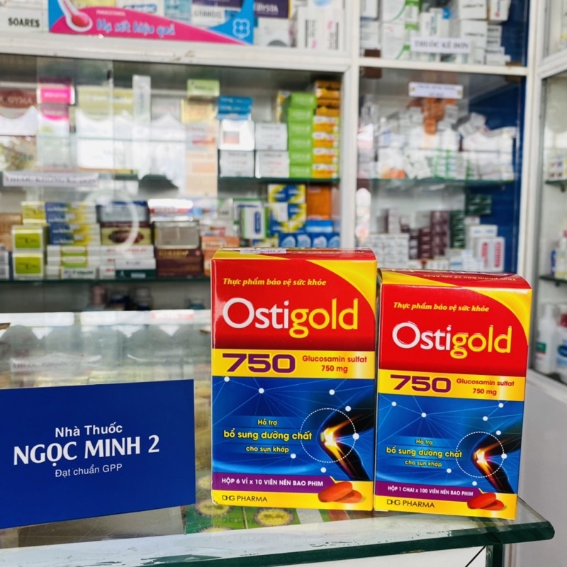 ✅  Ostigold 750mg Bổ sung dưỡng chất cho sụn khớp