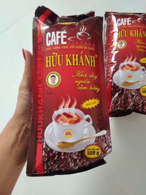 Cafe Hữu Khánh thơm ngon đậm đặt.