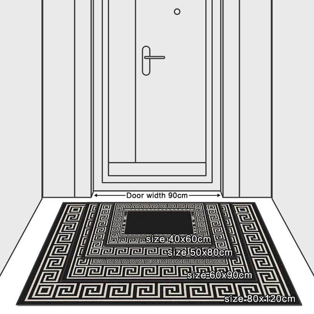 Thảm Trải Sàn Họa Tiết Hình Học Hiện Đại Trang Trí Phòng Khách