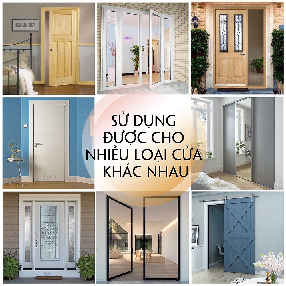 Ron Dài 2m Dán Lấp Kín Khe Hở Chân Cửa Legaxi Ngăn Bụi, Muỗi, Gián Rộng 45mm