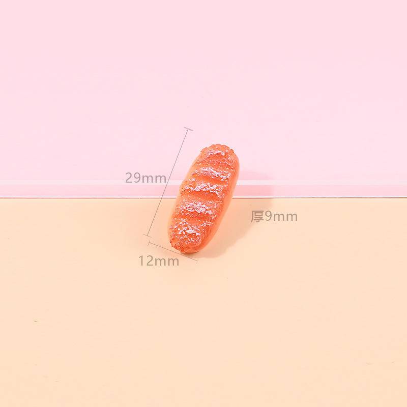 Phụ Kiện Hình Bánh Hamburger/Kem/Bánh Mì Kiểu Hoạt Hình Độc Đáo Trang Trí Giày DIY