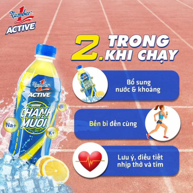 Lốc 6 Chai NUMBER 1 Chanh Muối 500ml