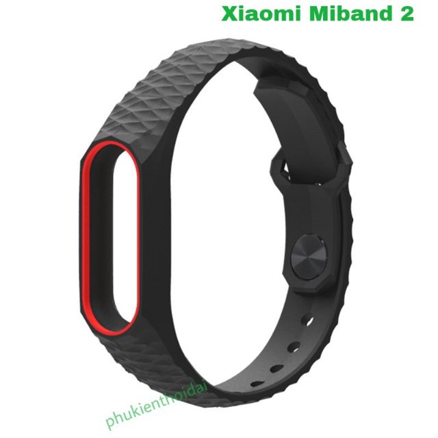 Xiaomi Miband 2 dây thay thế hiệu Mijbos vân sần cao cấp