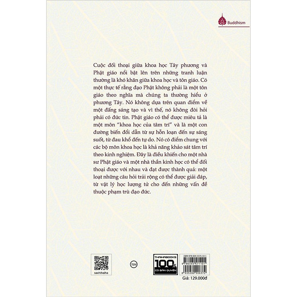 Sách -Vượt Qua Cái Tôi: Đối Thoại Giữa Nhà Sư Và Nhà Khoa Học