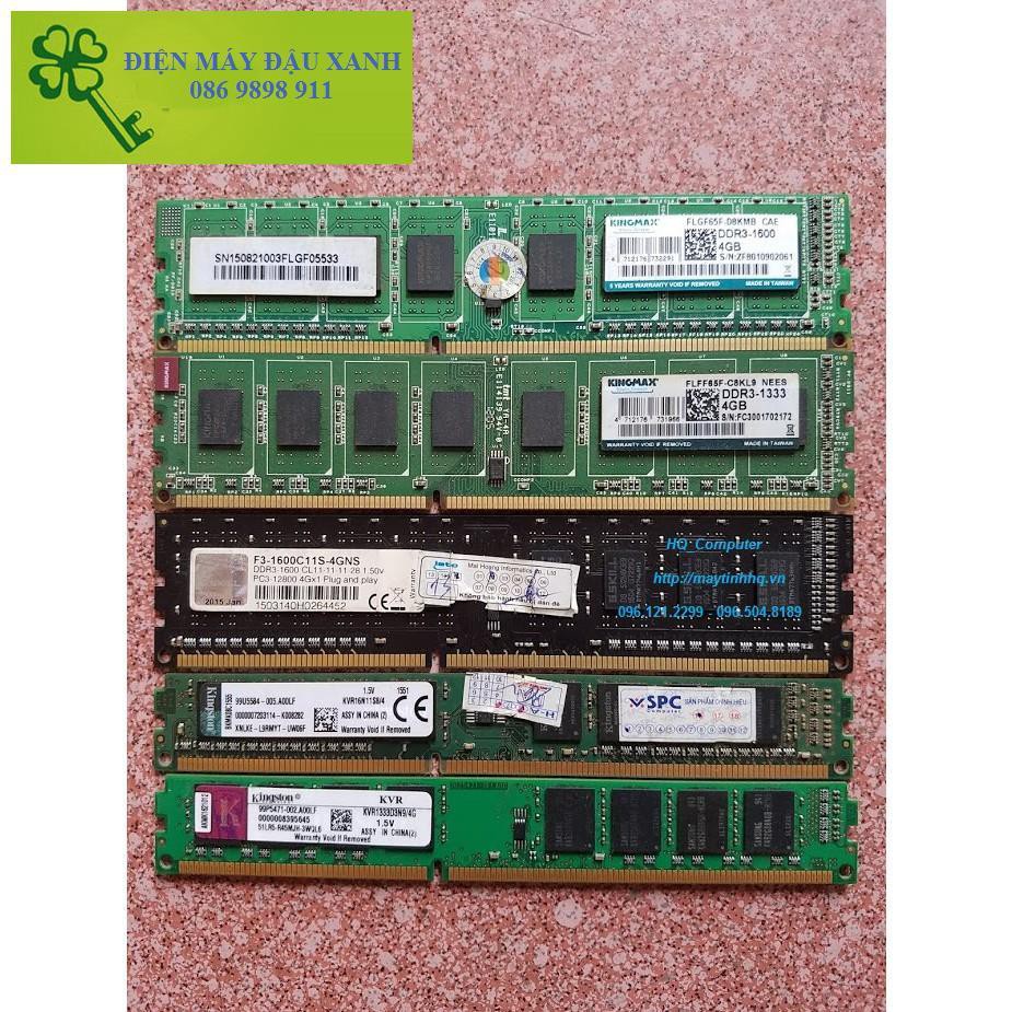 Ram máy bàn DDR3 4GB bus 1600MHz-1333MHz