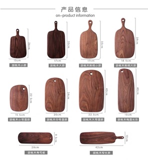 Thớt gỗ óc chó nhiều kích cỡ