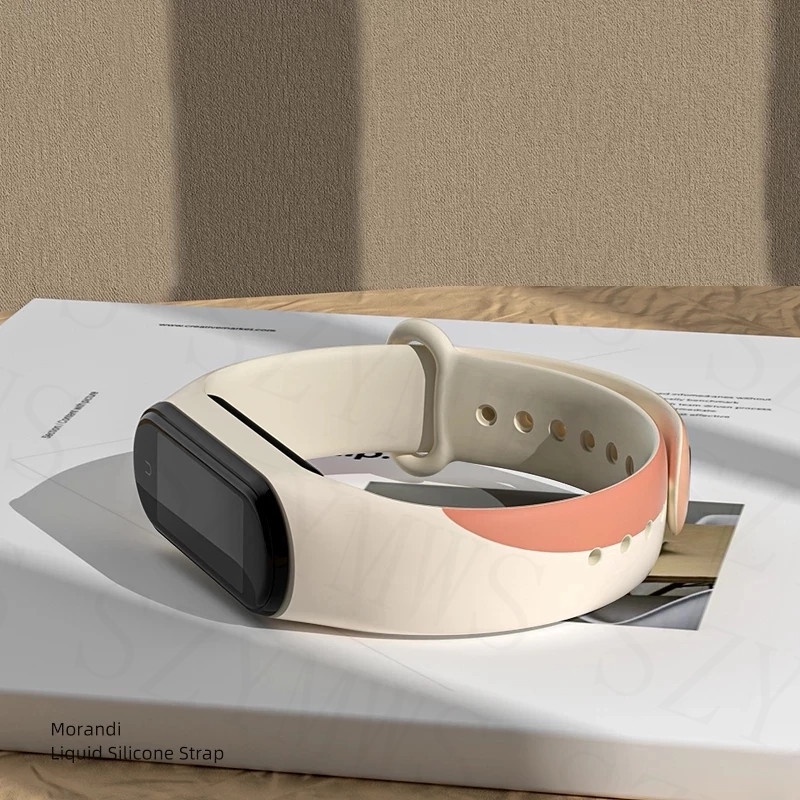Mi Band Dây Đeo Silicon Họa Tiết Hoạt Hình Đồng Hồ Thông Minh 3 4 5 6 YKD