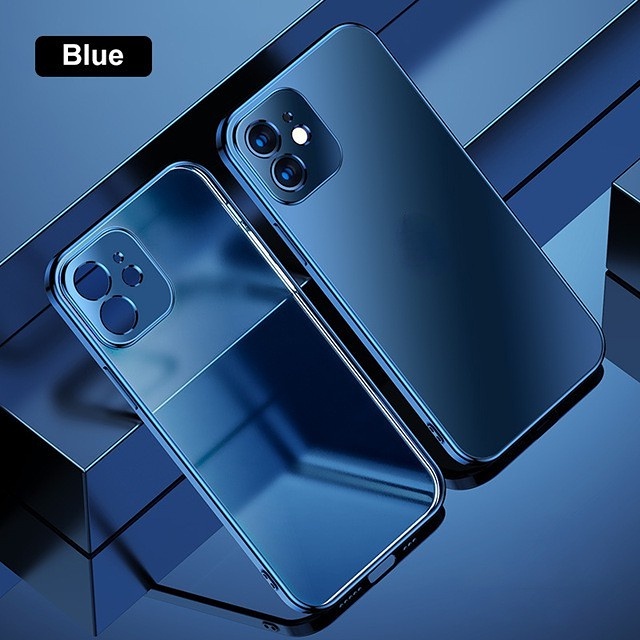 Ốp điện thoại viền mạ có 7 màu lựa chọn dành cho iPhone 7 8 6 6s Plus X Xs Max Xr SE2 SE 2020