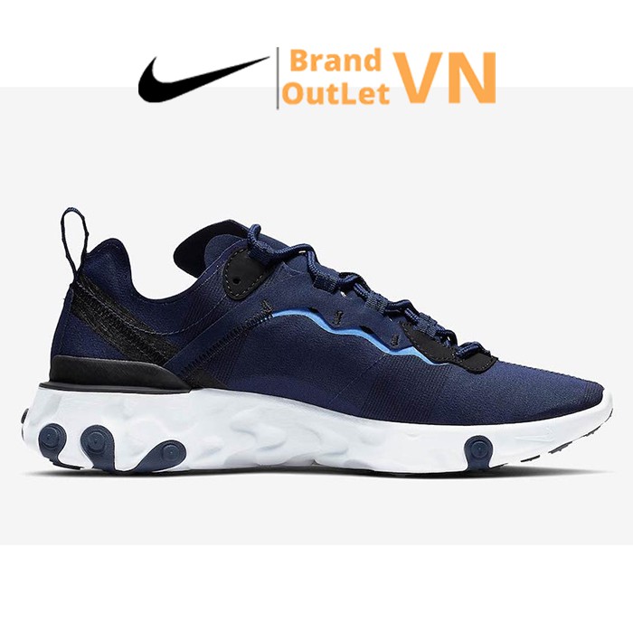 [Mã FAMALLT5 giảm 15% đơn 150K] Giày thể thao Nike nam thời trang SP19 REACT ELEnamT 55 Brandoutletvn BQ6166-400