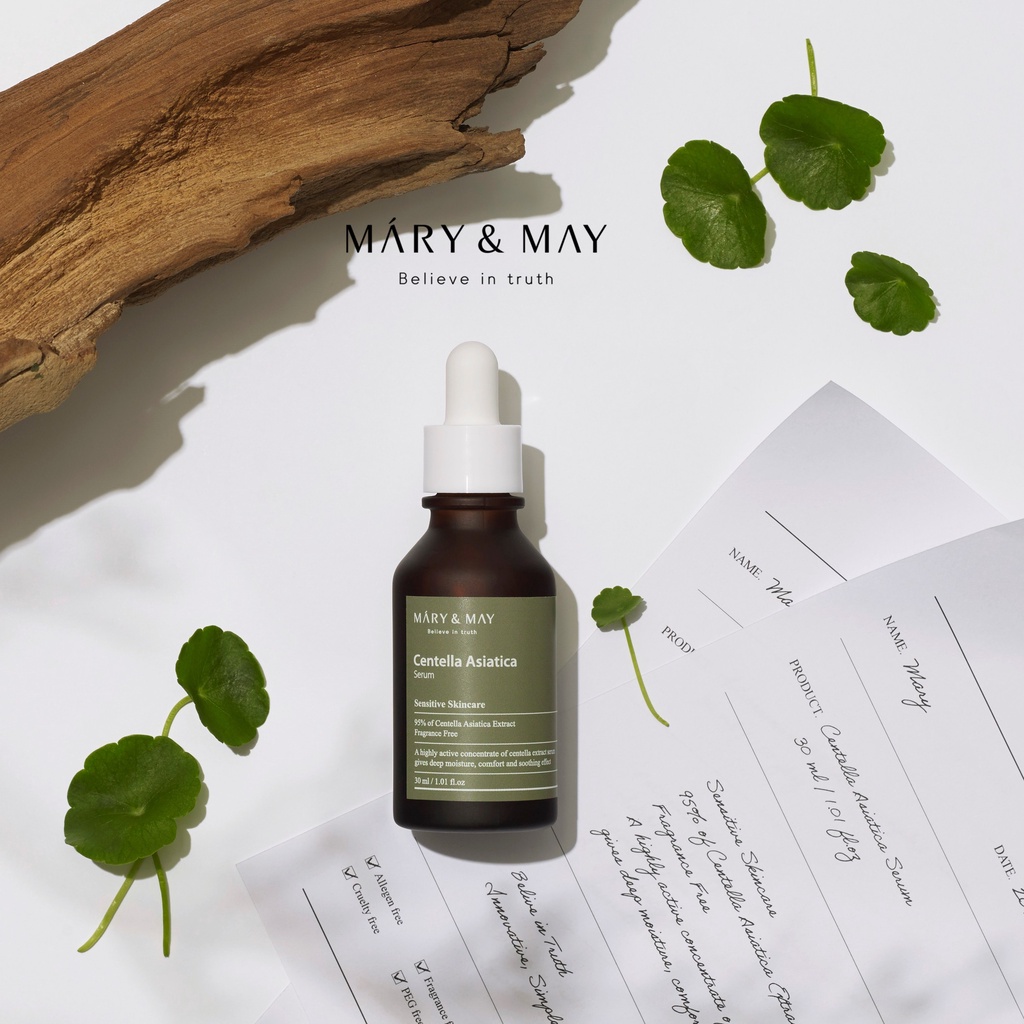 Tinh Chất Làm Dịu Da Mary&May Centella Asiatica Serum 30ml