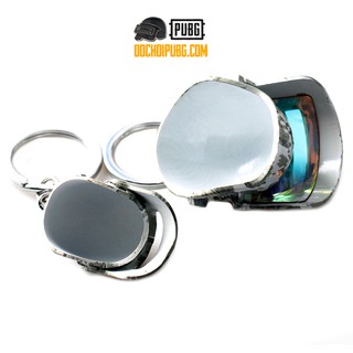 Móc treo chìa khóa mũ 3 rằn ri PUBG