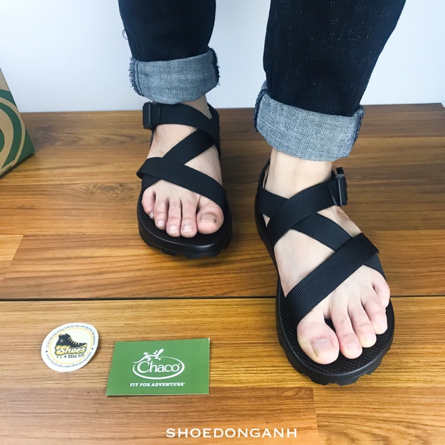 Sandal Chaco nam Fullbox có hộp + thẻ bảo hành CC3011