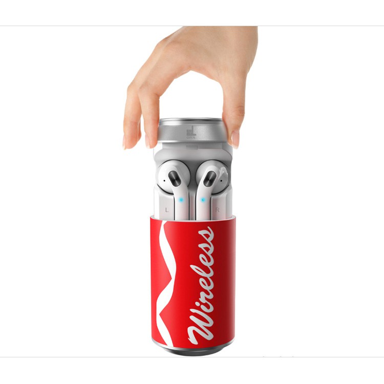 Tai nghe không dây Lon nước, Tai nghe Bluetooth không dây giúp bạn khác biệt và cá tính.