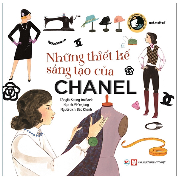 Sách - Những Thiết Kế Sáng Tạo Của Chanel - Tuyển Tập Truyện Tranh Danh Nhân Thế Giới