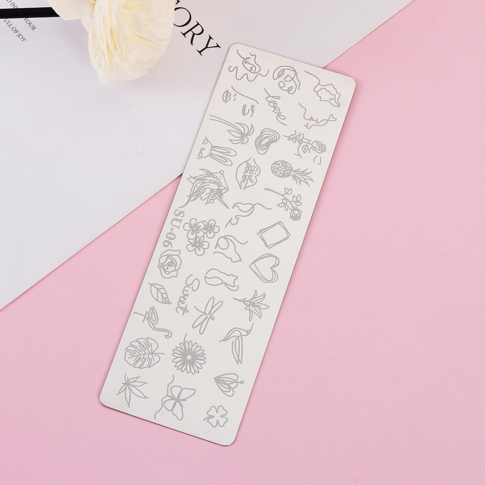 XIANTIN Khuôn In Móng Tay Hình Lá Tương Phản Mới