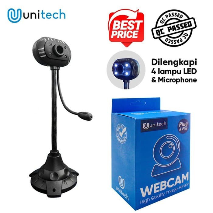 Webcam Kỹ Thuật Số Unitech Có Giá Đỡ Kèm Mic Cho Pc / Usb | BigBuy360 - bigbuy360.vn