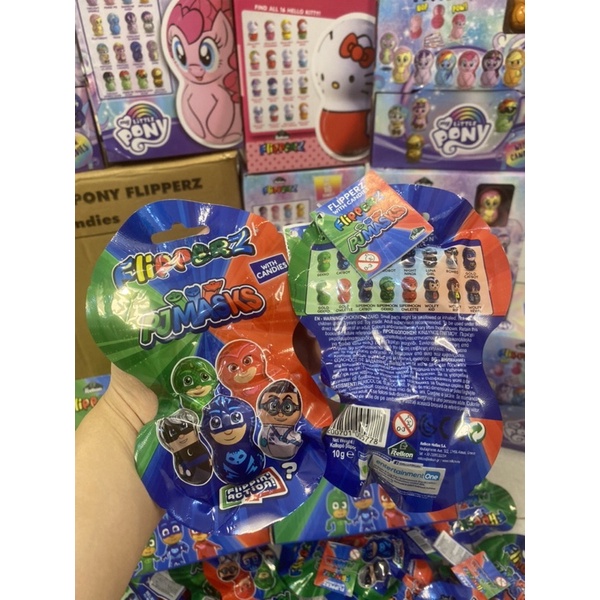 Kẹo Đồ Chơi Lật Đật PJ Masks Flipperz