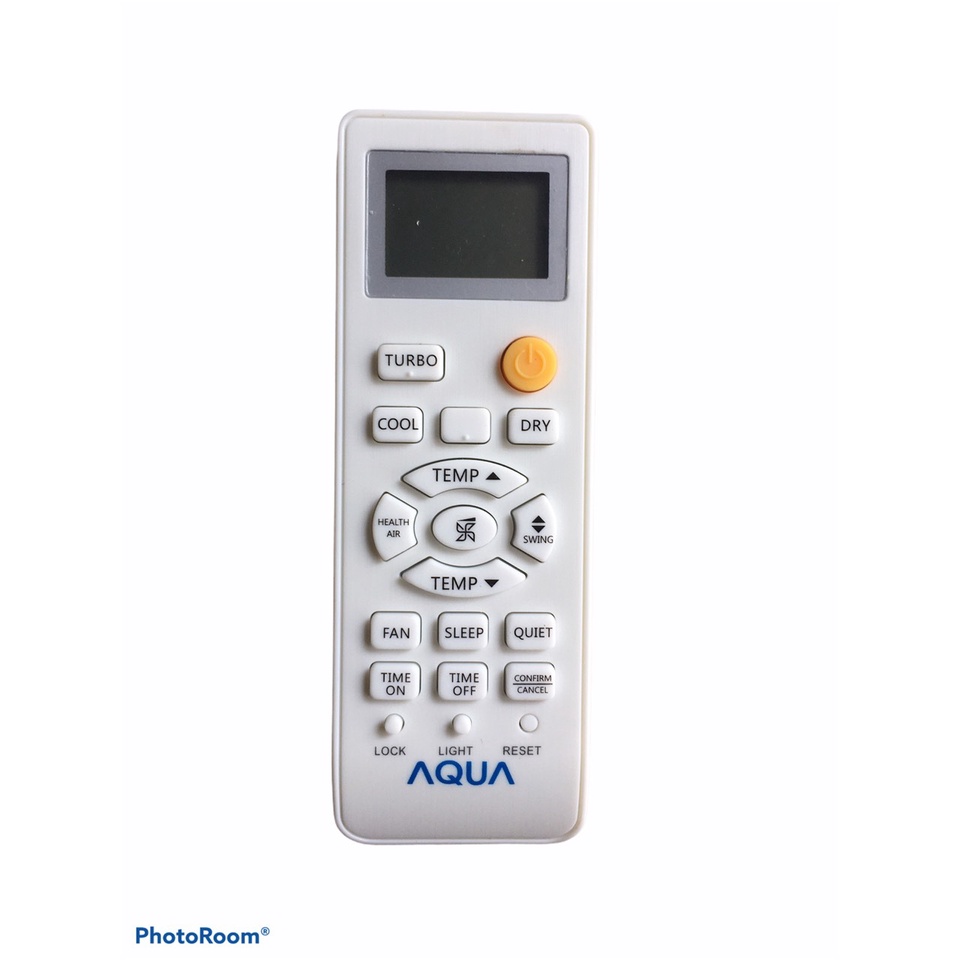 Điều khiển điều hòa Aqua có nút TURBO - Tặng kèm pin - Remote máy lạnh  Aqua có TURBO