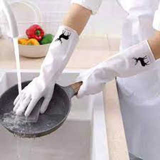 Găng tay làm bếp siêu dai - chặt không đứt - xé không rách - hình con hươu live 4/6