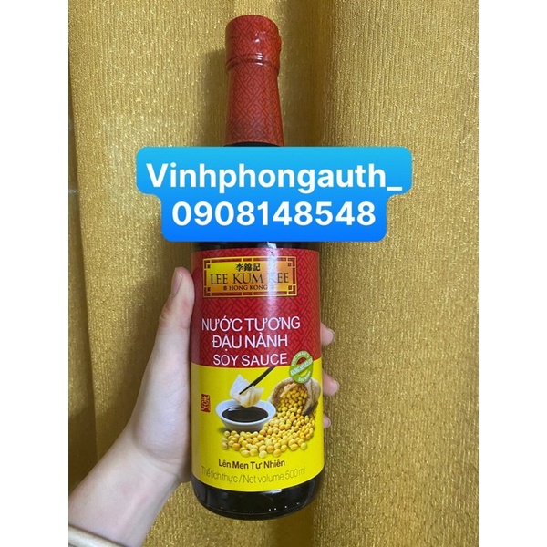 NƯỚC TƯƠNG ĐẬU NÀNH LEE KUM KEE 500ML