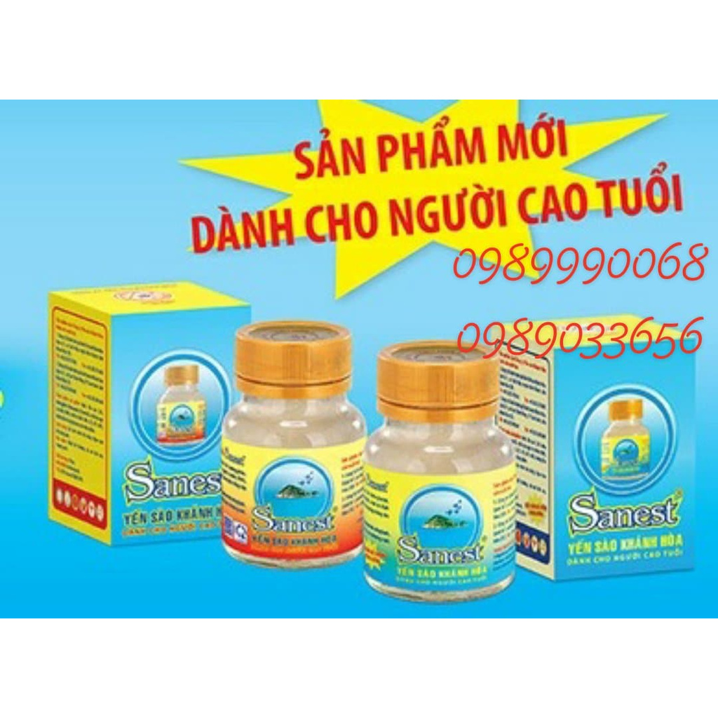 Nước Yến sào Khánh Hòa Sanest dành cho người cao tuổi - 095H1. | BigBuy360 - bigbuy360.vn