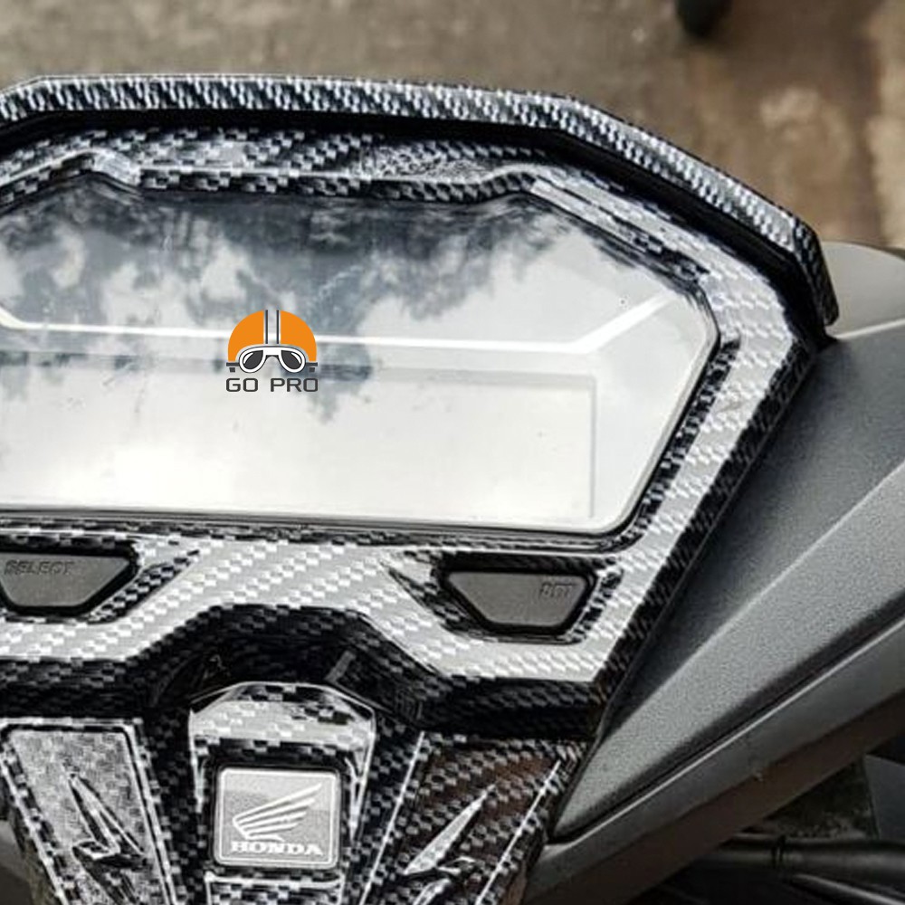 Ốp Viền Đồng Hồ VARIO 2018 - 2019 Nhựa Xi