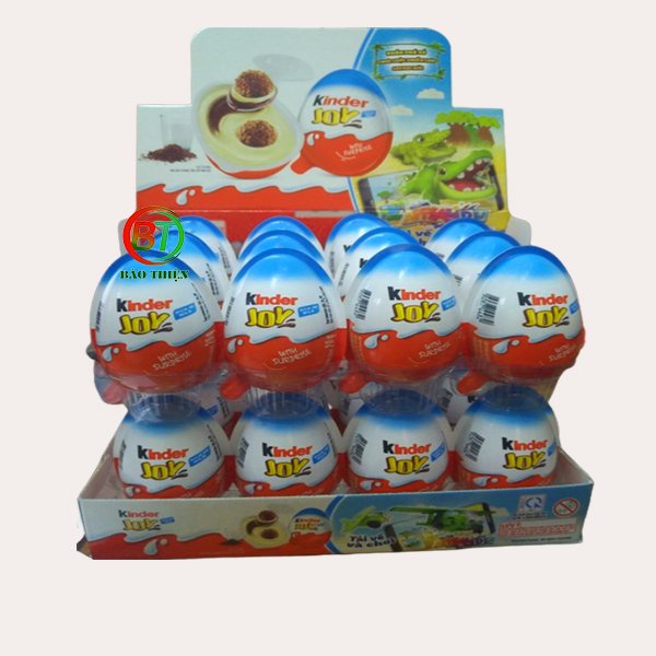 Trứng socola Kinder Joy đồ chơi cho bé trai và bé gái 20g