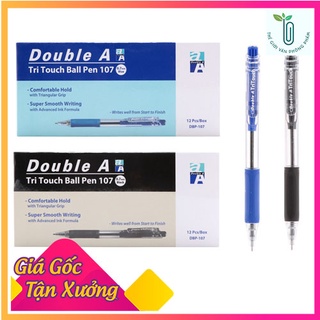 1 hộp 12 bút bi double a tritouch dbp-107/ 0.7mm- chính hãng