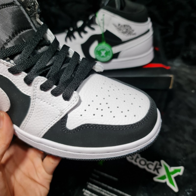 [Ảnh Thật + Video] Giày Jordan 1 Mid Black White || Giày sneakers Jordan 1 Cổ Trung Đen Trắng | BigBuy360 - bigbuy360.vn