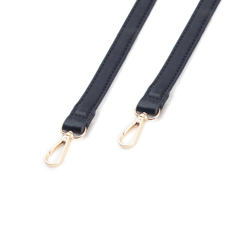 Dây Đeo Túi Dây Da Đen 16mm Khuy Nịt Cài RQN1449